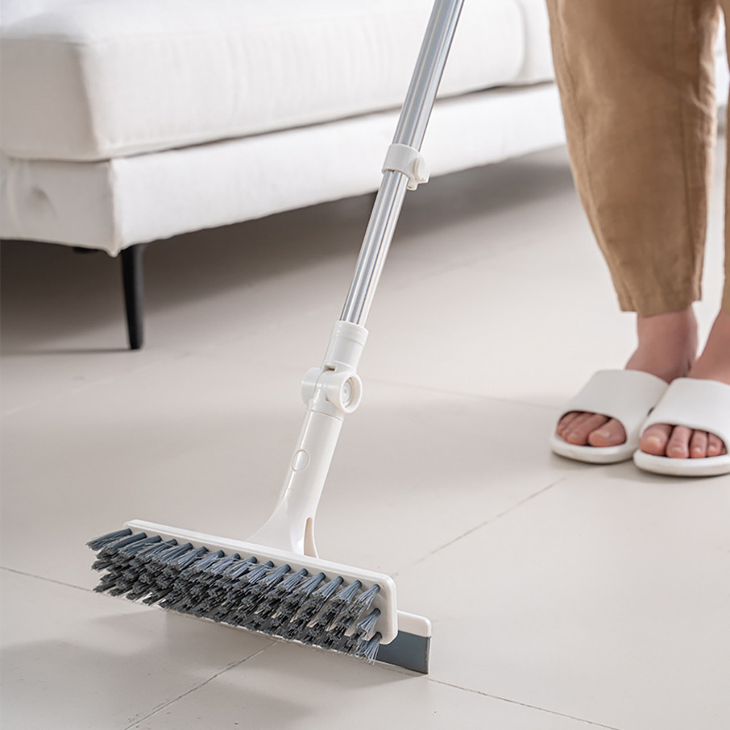 Cleaner 2 in 1 clean-up tool with elbow and straight-extension pole 45 "telescopic fool washing equipment