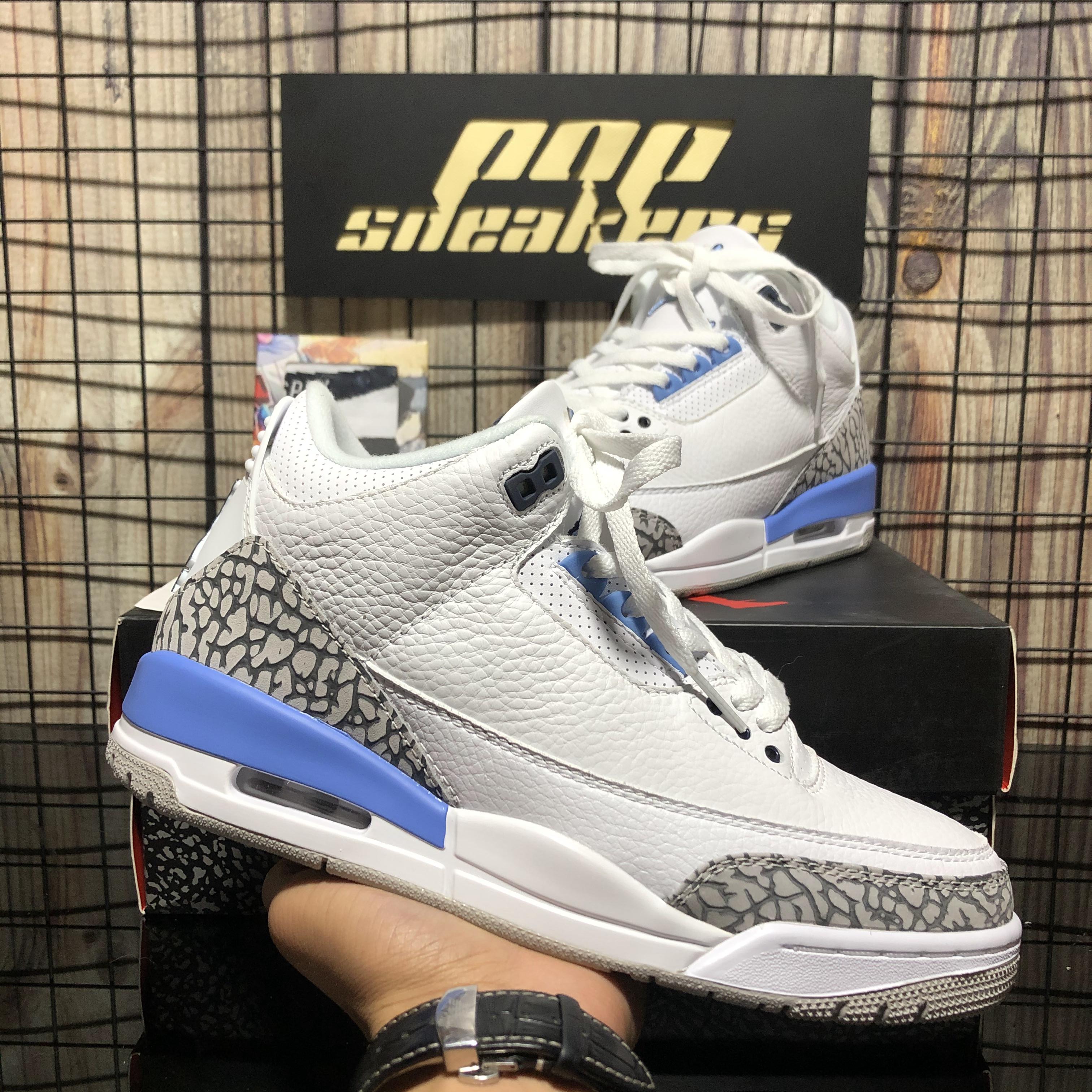 Top Quality UNC Jumpman 3 3s Men Basketball Shoes Black White Cement Varsity Royal Laser Orange Fragment Katrina Mens Sports Trainer Sneaker
Top Quality UNC Jumpman 3 3s Men Basketball Shoes Black White Cement Varsity Royal Laser Orange Fragment Katrina Mens Sports Trainer Sneaker