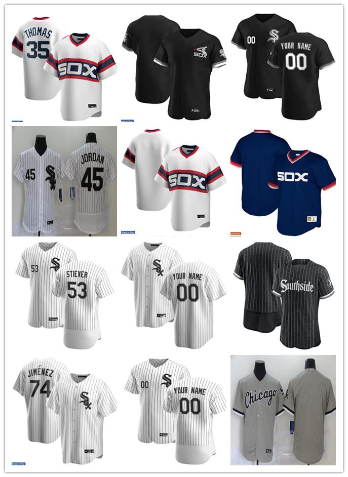 Men Women Youth City ChicagoWhiteSox74 Eloy Jimenez 53 Jonathan Stiever 35 Frank Thomas 45 Michael Custom Baseball Jersey, Blue;black
Men Women Youth City ChicagoWhiteSox74 Eloy Jimenez 53 Jonathan Stiever 35 Frank Thomas 45 Michael Custom Baseball Jersey, Blue;black