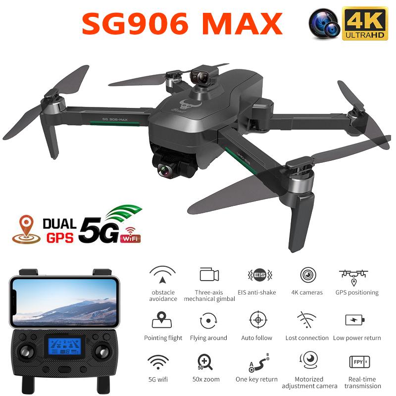 MAX GPS Drone 4K HD Camera Obstacle Avoidance 3 Axis Gimbal 5G WiFi FPV Professional Brushless Motor RC Quadcopter Drones
MAX GPS Drone 4K HD Camera Obstacle Avoidance 3 Axis Gimbal 5G WiFi FPV Professional Brushless Motor RC Quadcopter Drones