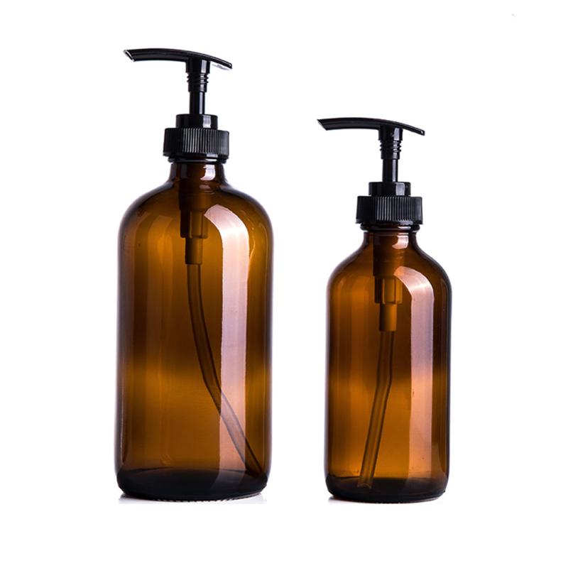 Liquid Soap Dispenser 240ml 480ml Kitchen Detergent Empty Refill Bottle Bathroom Brown Glass Hand Washing Shampoo Bottles
Liquid Soap Dispenser 240ml 480ml Kitchen Detergent Empty Refill Bottle Bathroom Brown Glass Hand Washing Shampoo Bottles