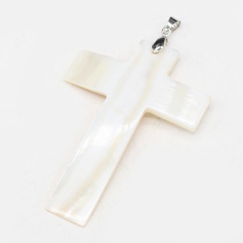 Charms Natural Shell Pendant Cross Shape 50x70mm DIY Necklace Classic Style Fashion Gift Holiday Jewelry Decoration, Bronze;silver
Charms Natural Shell Pendant Cross Shape 50x70mm DIY Necklace Classic Style Fashion Gift Holiday Jewelry Decoration, Bronze;silver