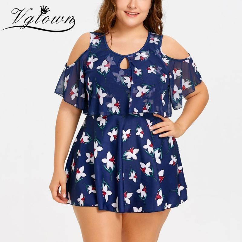 Women's Swimwear VGTOWN Two Piece Bikinis Big Plus Size 5XL Women Swimsuit Tankini Pad Swim Dress Bathing Suit, Blue
Women's Swimwear VGTOWN Two Piece Bikinis Big Plus Size 5XL Women Swimsuit Tankini Pad Swim Dress Bathing Suit, Blue