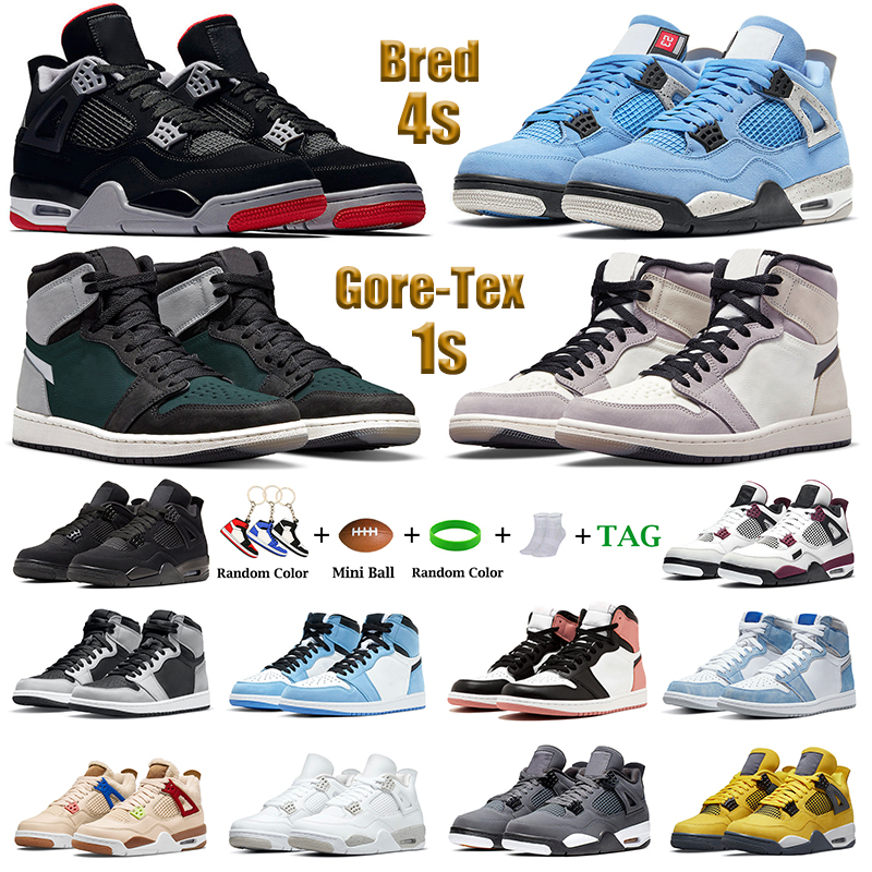 Jumpman 1 Basketball shoes men women Element Gore Tex Sail Particle Grey University Blue Shadow Cool Grey Obsidian Dark Mocha Bred 4S mens trainers sports sneakers, 19
Jumpman 1 Basketball shoes men women Element Gore Tex Sail Particle Grey University Blue Shadow Cool Grey Obsidian Dark Mocha Bred 4S mens trainers sports sneakers, 19