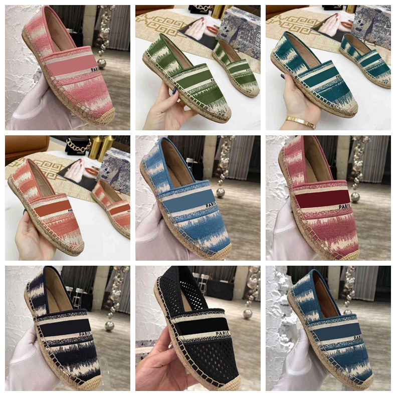 Espadrilles Women Designers Shoes Ladies Sneakers Flat Shoe Beach Half Slippers Fashion Woman Loafers Fisherman Canvas Shoe Box Included 28 Colors, Black
Espadrilles Women Designers Shoes Ladies Sneakers Flat Shoe Beach Half Slippers Fashion Woman Loafers Fisherman Canvas Shoe Box Included 28 Colors, Black