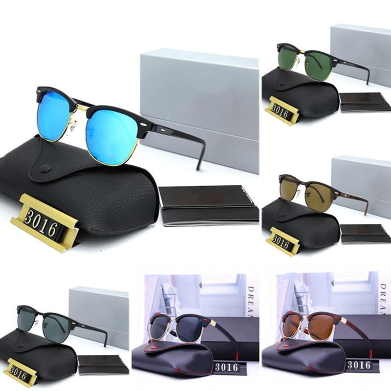 Fashion classic sunglasses for men and women luxurys design high quality TR metal frame high-definition glass lens driving outdoor sun glasses 016, White;black
Fashion classic sunglasses for men and women luxurys design high quality TR metal frame high-definition glass lens driving outdoor sun glasses 016, White;black