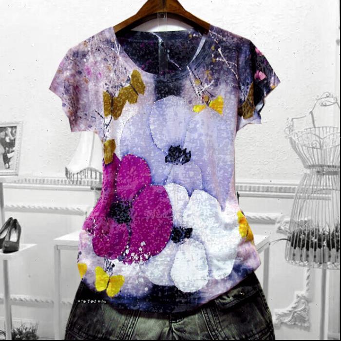 women t shirt summer fashion silk diamond printing short sleeved tees plus size 4xl, White
women t shirt summer fashion silk diamond printing short sleeved tees plus size 4xl, White