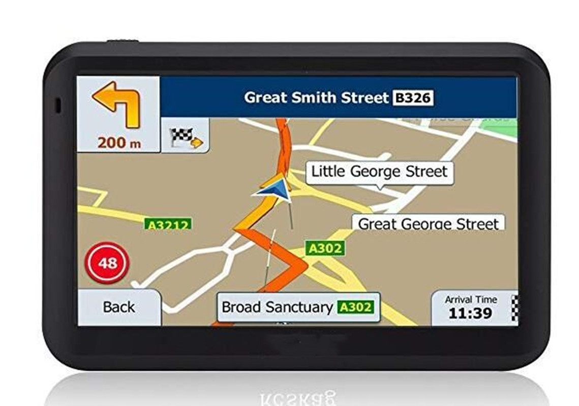5-inch 256MB.8G resistive touch screen portable GPS navigator
5-inch 256MB.8G resistive touch screen portable GPS navigator