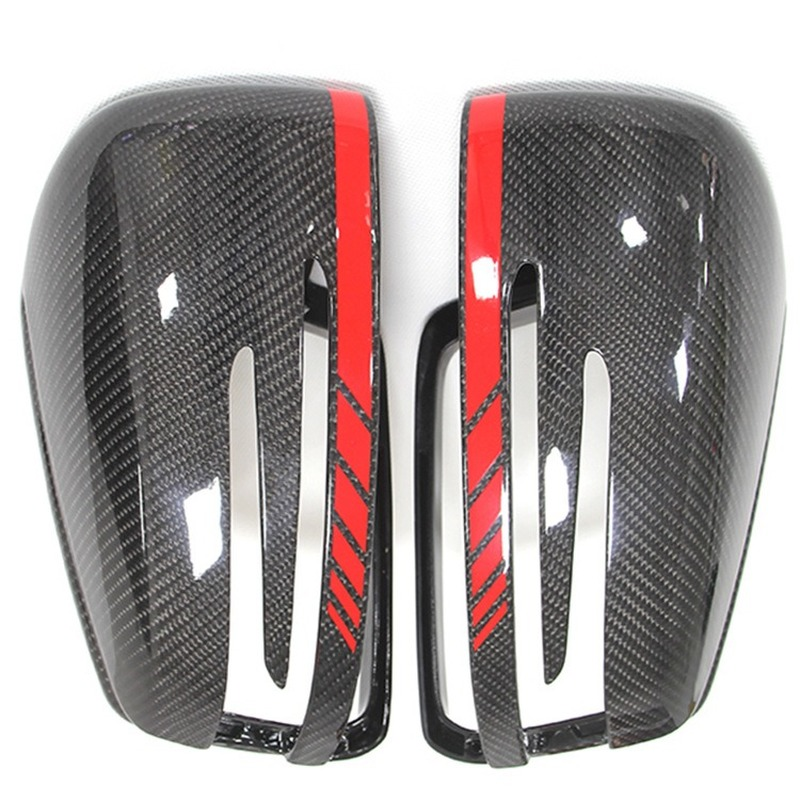 Carbon Fiber ABCES Grade CLA CLS GLK GLA Grade W204 Carbon Fiber Rearview Mirror Housing