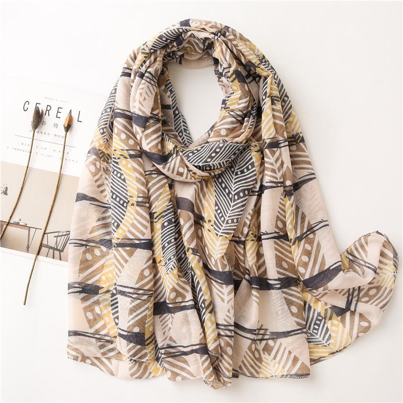 Scarves 2021 Colorful Leaf Print Scarf Shawls Soft Women Long Leaves Pattern Viscose Beach Wrap Hijab 7 Color, Blue;gray
Scarves 2021 Colorful Leaf Print Scarf Shawls Soft Women Long Leaves Pattern Viscose Beach Wrap Hijab 7 Color, Blue;gray