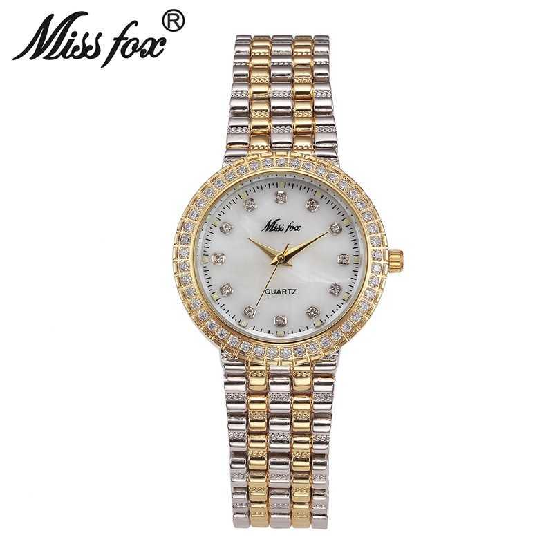 Quartz watch new classic simple and exquisite stone inlaid Malishi waterproof watch quartz watch, Gold white surface 1
Quartz watch new classic simple and exquisite stone inlaid Malishi waterproof watch quartz watch, Gold white surface 1
