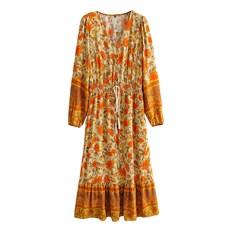 Casual Dresses Women Floral Print Bohemian Beach es 2021 Cotton Spring Summer Drawstring Tassel V-Neck Buttoms Elastic Waist Holid, Color as shown
Casual Dresses Women Floral Print Bohemian Beach es 2021 Cotton Spring Summer Drawstring Tassel V-Neck Buttoms Elastic Waist Holid, Color as shown