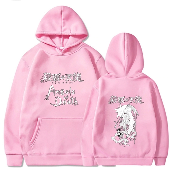 Angels of Death Hoodie Fashion Long Sleeve Casual Unisex Hoody Streetwear Tops Cloth Y0809