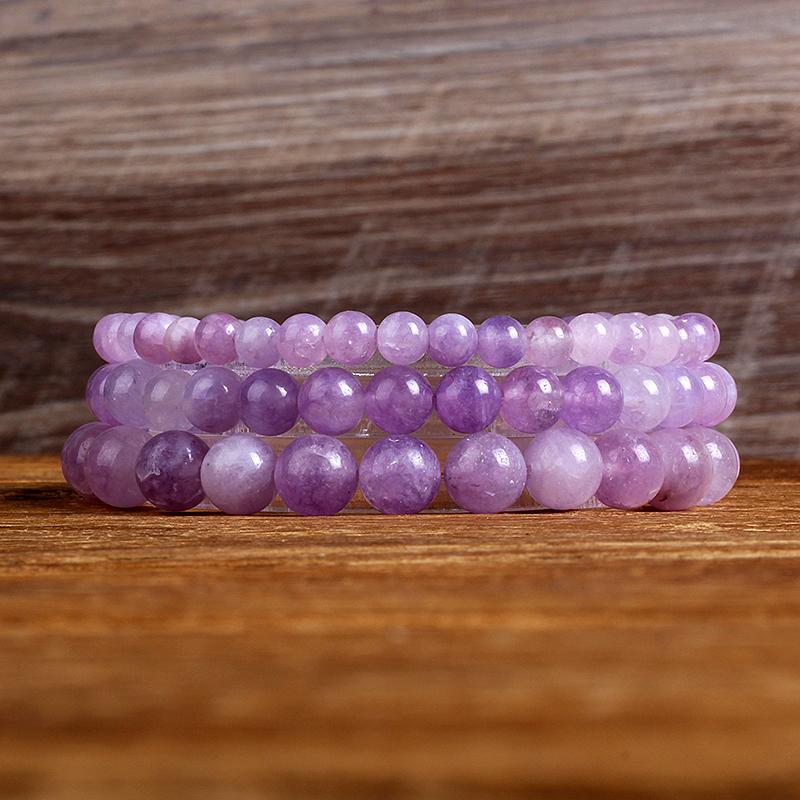 Beaded, Strands 4 6 8 10mm Natural Stone Bracelet Women Purple Mica Beads Elastic Cord Yoga Jewelry Lovers Girls Gift
Beaded, Strands 4 6 8 10mm Natural Stone Bracelet Women Purple Mica Beads Elastic Cord Yoga Jewelry Lovers Girls Gift