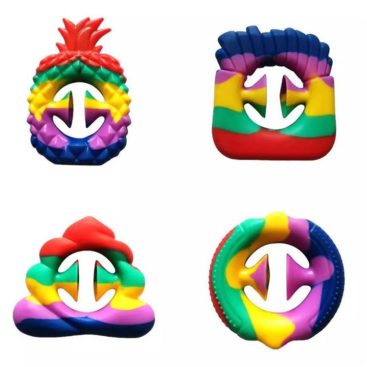 2021 toy Pop Fidget Rainbow color reducing' stress silicons reducing grips stress grip strength of adult children toys it
2021 toy Pop Fidget Rainbow color reducing' stress silicons reducing grips stress grip strength of adult children toys it