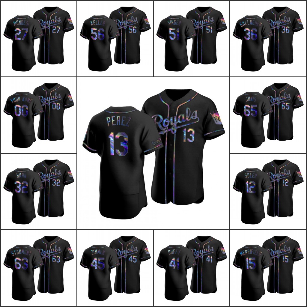 Men Kansas's City's Royals #13 Salvador Perez 15 Whit Merrifield 36 Edinson Volquez Women Youth Custom Iridescent Holographic Limi, Black
Men Kansas's City's Royals #13 Salvador Perez 15 Whit Merrifield 36 Edinson Volquez Women Youth Custom Iridescent Holographic Limi, Black