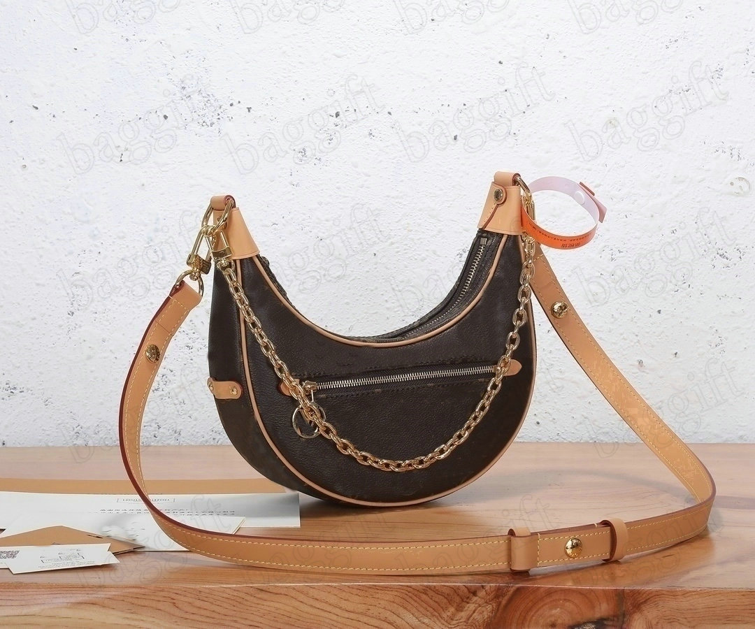 Vintage LOOP Bag Middle Moon bag Womens Saddle Leather Belt Chain Shoulder Designers Luxury Handbags Totes Lady CrossBody Bags M81098 M81094, For make up difference fees;no bag
Vintage LOOP Bag Middle Moon bag Womens Saddle Leather Belt Chain Shoulder Designers Luxury Handbags Totes Lady CrossBody Bags M81098 M81094, For make up difference fees;no bag