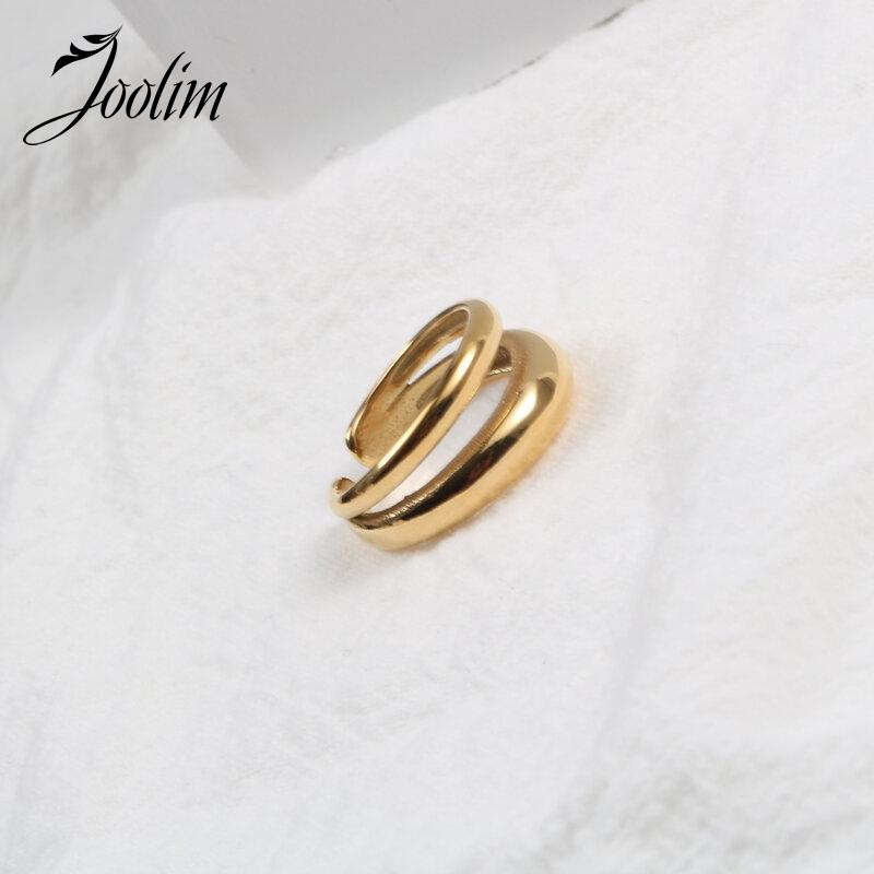 Cluster Rings Joolim High End PVD Multilayer Cross Twine Opening For Women Stainless Steel Jewelry Wholesale, Golden;silver
Cluster Rings Joolim High End PVD Multilayer Cross Twine Opening For Women Stainless Steel Jewelry Wholesale, Golden;silver