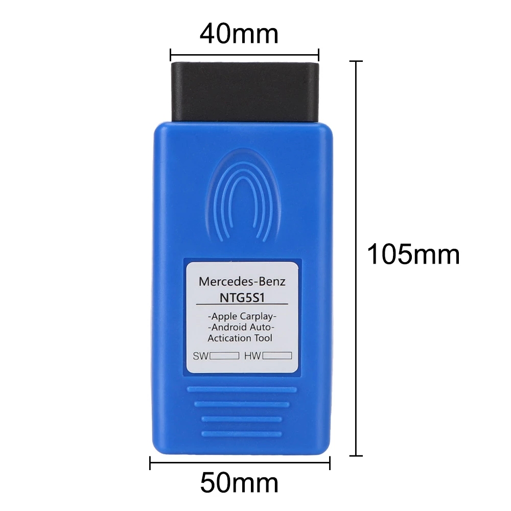 NTG5 S1 CarPlay Activation Tool for Benz Car A/B/CLA/GLA/GLE/CLS Android &IOS Plug & Play OBD2 Interface