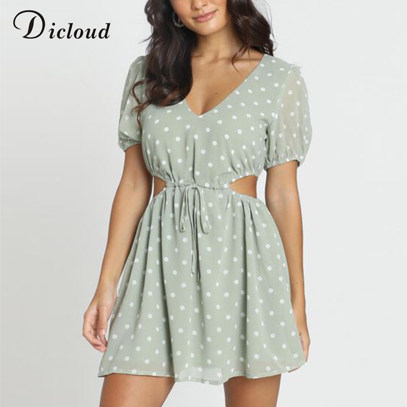 2021dicloud polka dot green summer dress chiffon hollow out dstring waist mini day dress party holiday outfit 2021 fashion, Black;gray
2021dicloud polka dot green summer dress chiffon hollow out dstring waist mini day dress party holiday outfit 2021 fashion, Black;gray