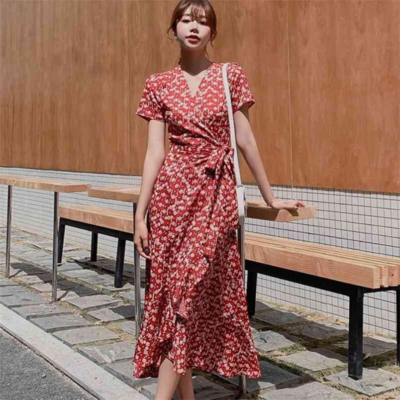 Summer Women Floral Print V-Neck Boho Long Chiffon Dress Ruffles Wrap Casual Slim Split Sexy Party Robe 210519, Photo color
Summer Women Floral Print V-Neck Boho Long Chiffon Dress Ruffles Wrap Casual Slim Split Sexy Party Robe 210519, Photo color