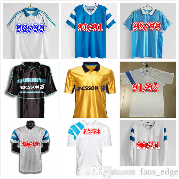 1990 1991 1992 1993 Marseille Retro Soccer Jerseys Olympique de 1998 1999 2000 CANTONA WADDLE Futbol Maillot Vintage Kit Football Camiseta
1990 1991 1992 1993 Marseille Retro Soccer Jerseys Olympique de 1998 1999 2000 CANTONA WADDLE Futbol Maillot Vintage Kit Football Camiseta