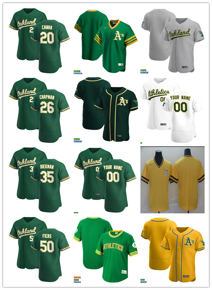Men Women Youth 20 Mark Canha 26 Matt Chapman 35 Jake Diekman 50 Mike Fiers Custom Baseball Jersey Blank white green yellow, Blue;black
Men Women Youth 20 Mark Canha 26 Matt Chapman 35 Jake Diekman 50 Mike Fiers Custom Baseball Jersey Blank white green yellow, Blue;black