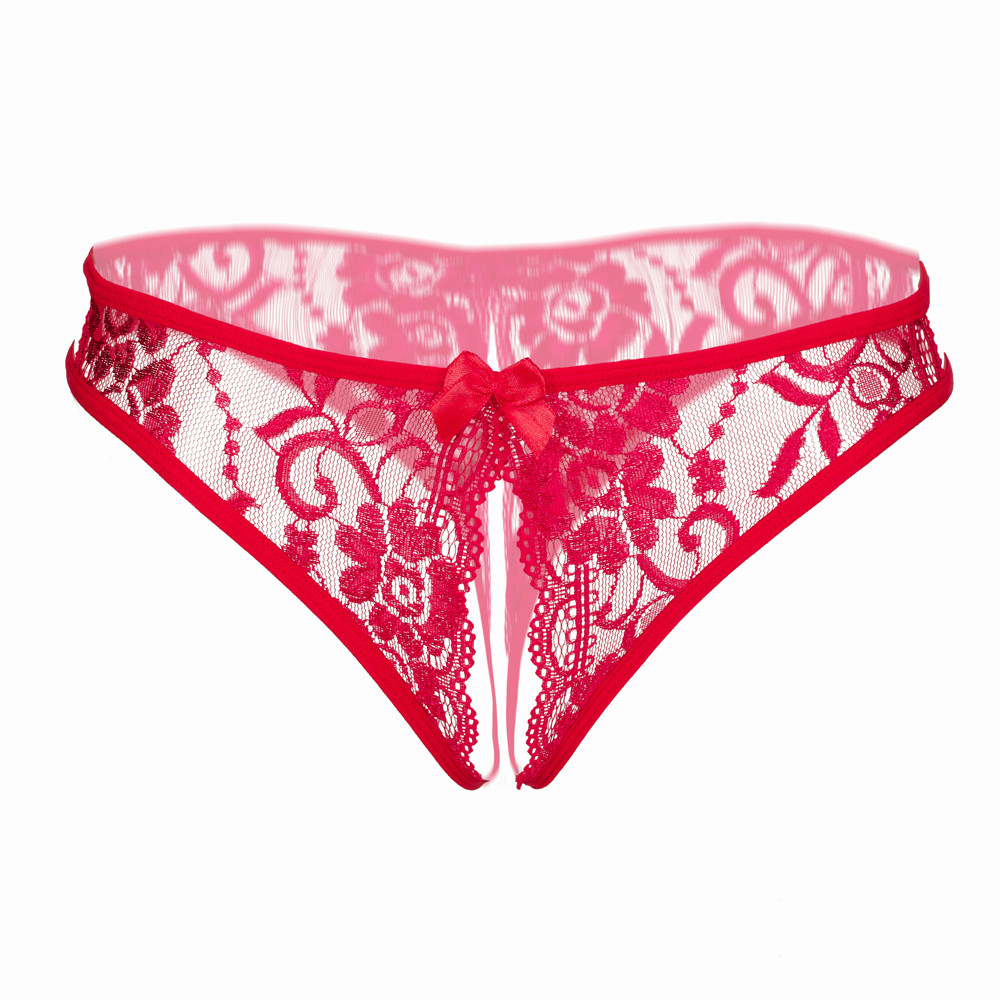 Women Lace Panties Low-waist Underwear Thong Female G String Breathable Erotic Lingerie Open Crotch Temptation Embroidery Intimates Femme Bragas Mix a
