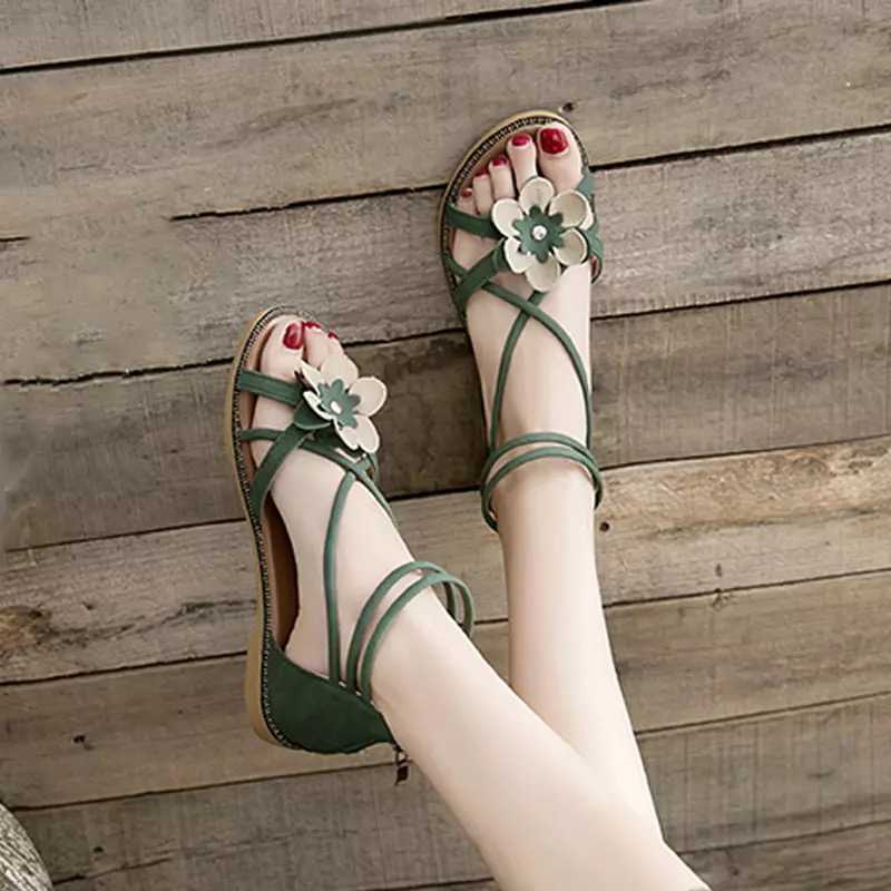 Women Sandals Summer Shoes Woman Sandals Casual Open Toe Back Zipper Ankle Strap Flowers Beach Gladiator Large Size Sandalias Y0721, Khaki
Women Sandals Summer Shoes Woman Sandals Casual Open Toe Back Zipper Ankle Strap Flowers Beach Gladiator Large Size Sandalias Y0721, Khaki