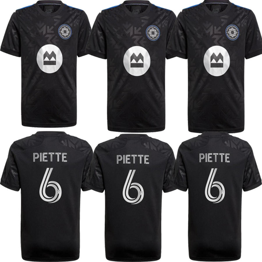 2021 Club de Foot Montreal Soccer Jersey Impact #2 WANYAMA BINKS Uniform Mens #6 PIETTE QUIOTO Football Shirt, Black
2021 Club de Foot Montreal Soccer Jersey Impact #2 WANYAMA BINKS Uniform Mens #6 PIETTE QUIOTO Football Shirt, Black