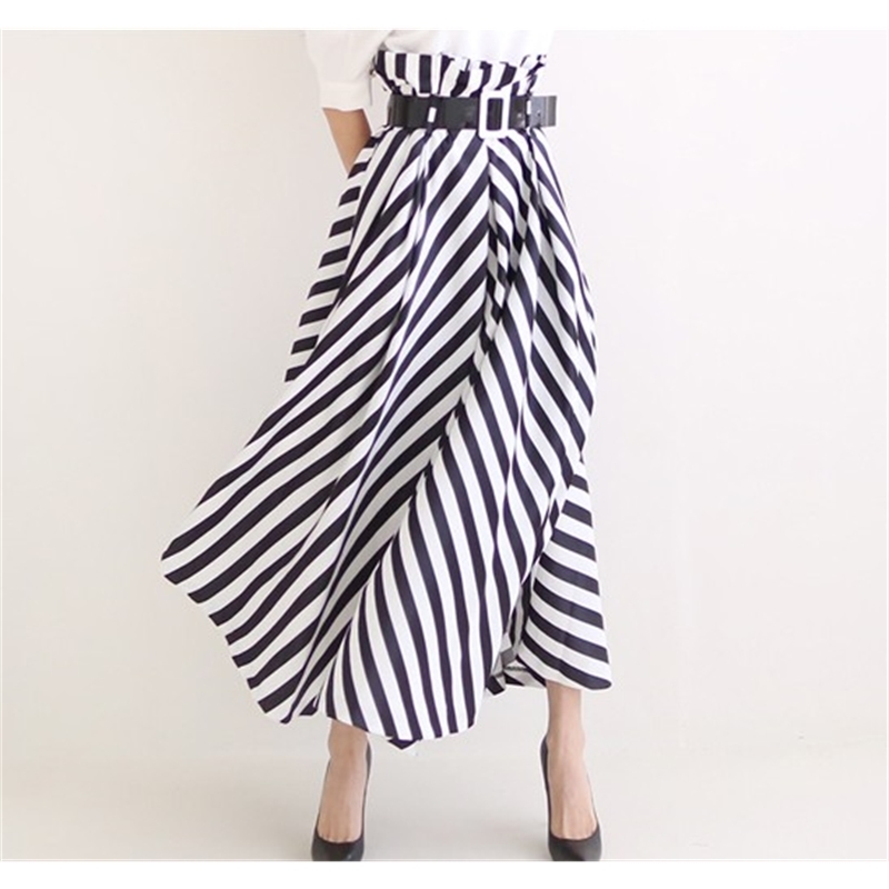 Summer Women Elegant 2-Piece Set Korean Temperament Sweet Puff Sleeve White Blouses + High Waist Big Swing Skirt Suit 210519