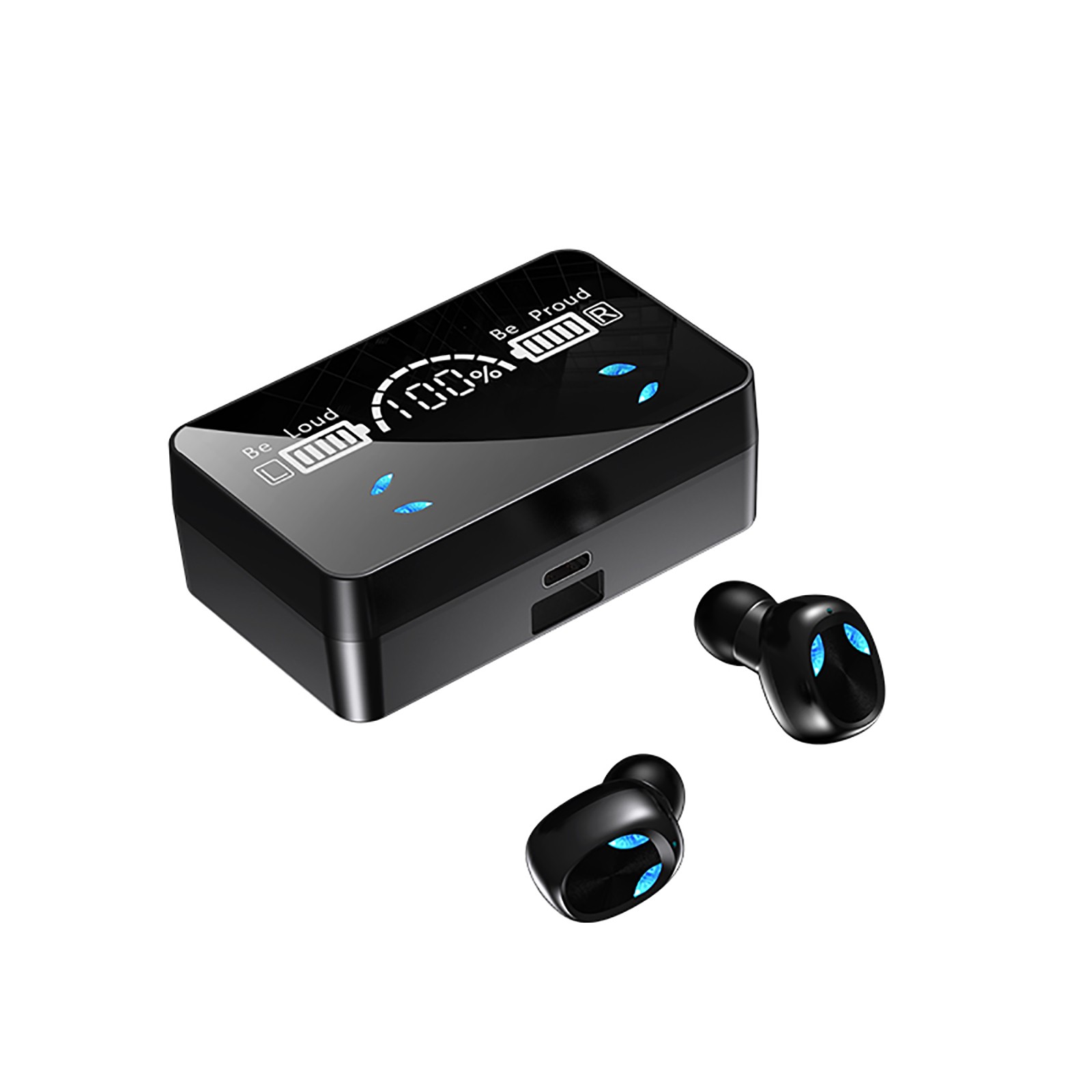 Mini Wireless Touch Earphones Sports Bluetooth 5.1 Headsphone Mirror Power Digital Display Intelligent Noise Reduction Breathing Light Gaming Headset X3, Mixed color
Mini Wireless Touch Earphones Sports Bluetooth 5.1 Headsphone Mirror Power Digital Display Intelligent Noise Reduction Breathing Light Gaming Headset X3, Mixed color
