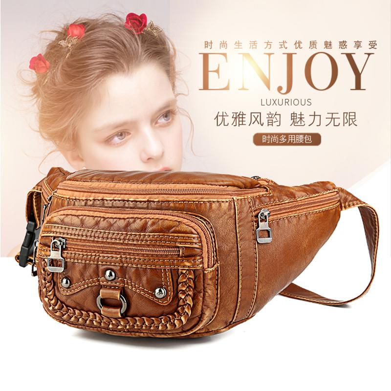 Waist Bags PU Leather Bag Woman Belt Women Brand For Men Vintage Pillow Belly Packets Washed Unisex Phone
Waist Bags PU Leather Bag Woman Belt Women Brand For Men Vintage Pillow Belly Packets Washed Unisex Phone