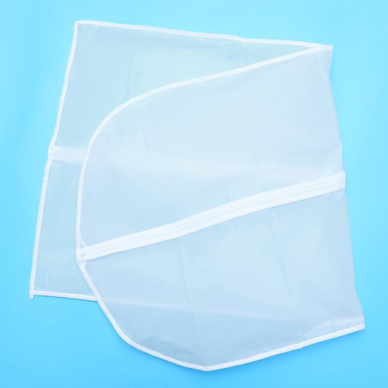 Clothing & Wardrobe Storage Transparent Clothes Dust Cover Waterproof Garment Bag Suit Organizer (with Zipper, White Edge, 60*120cm)
Clothing & Wardrobe Storage Transparent Clothes Dust Cover Waterproof Garment Bag Suit Organizer (with Zipper, White Edge, 60*120cm)