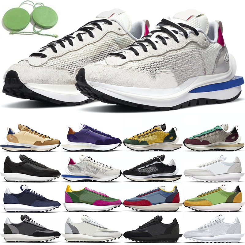 Designer VapourWaffle Runnning Shoes Mens Womens Sneakers LDWaffle Sesame Dark Iris Royal Fuchsia Tour Yellow Villain Red Sports Chaussure With Tag
Designer VapourWaffle Runnning Shoes Mens Womens Sneakers LDWaffle Sesame Dark Iris Royal Fuchsia Tour Yellow Villain Red Sports Chaussure With Tag