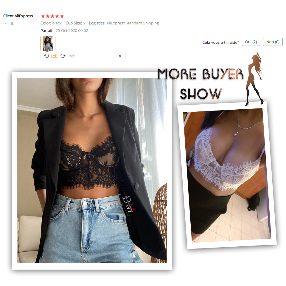 Sexy Lingerie French Women's Bra underwear Mesh Cutout Lace Flower Embroidery Bralette Comfort Push up Eyelash Female, Red;black
Sexy Lingerie French Women's Bra underwear Mesh Cutout Lace Flower Embroidery Bralette Comfort Push up Eyelash Female, Red;black