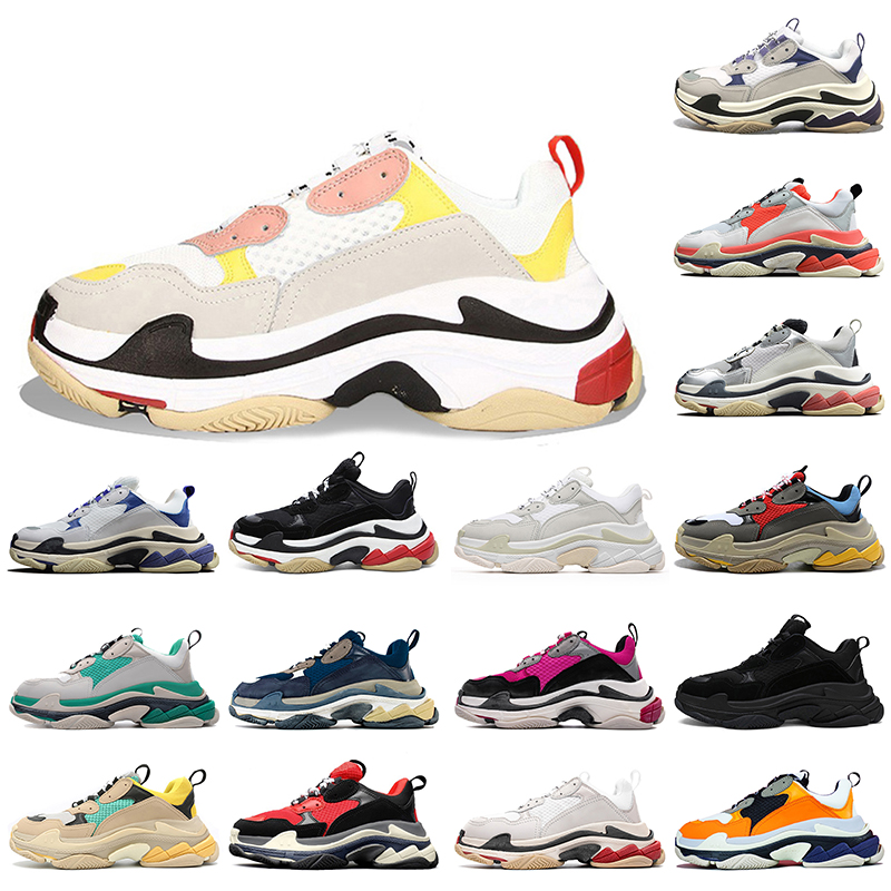 High Quality Paris 17FW Triple S Luxurys Designers Shoes Vintage Track Crystal Bottoms Sneakers Casual Dad Women Mens Shoe Outdoor Tennis White Trainers, A27 pink 36-40
High Quality Paris 17FW Triple S Luxurys Designers Shoes Vintage Track Crystal Bottoms Sneakers Casual Dad Women Mens Shoe Outdoor Tennis White Trainers, A27 pink 36-40