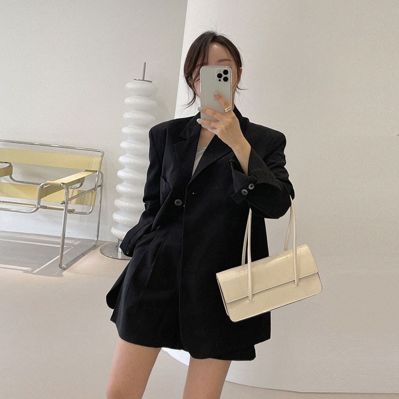 Women's Two Piece Pants Spring autumn blazer two-piece office ladies'ensemble high waistband shorts Korean casual female black mujer sets F9L5, 1# shoe box
Women's Two Piece Pants Spring autumn blazer two-piece office ladies'ensemble high waistband shorts Korean casual female black mujer sets F9L5, 1# shoe box