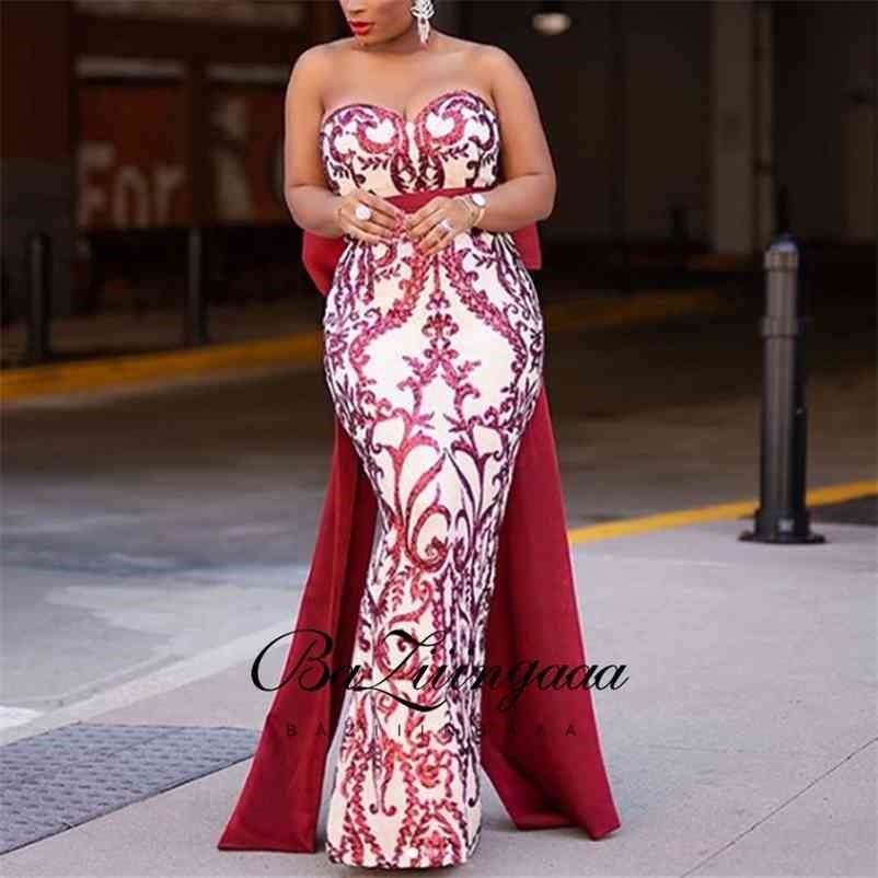BAZIIINGAAA Luxury Evening Dresses Party Elegant Woman Bury Red Evening Gown Rosette Long Sequin Mermaid Bow Formal Partie 210719
BAZIIINGAAA Luxury Evening Dresses Party Elegant Woman Bury Red Evening Gown Rosette Long Sequin Mermaid Bow Formal Partie 210719