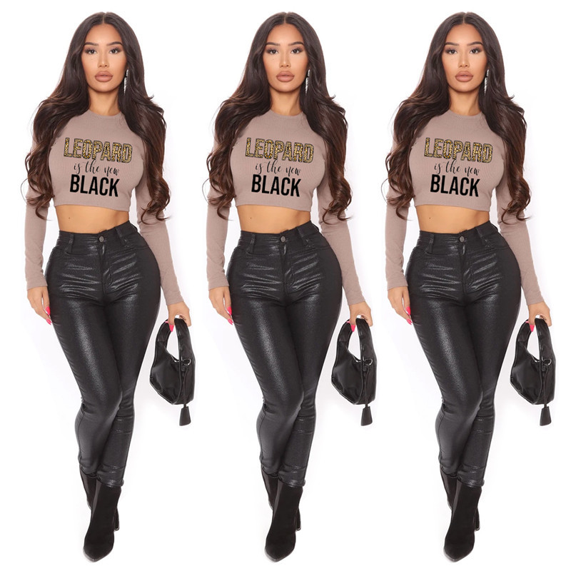 Womens Designer Letters Tshirts Fashion Long Sleeved Spring Autumn Tops for Woman Slim Back Bandage Short Tees, White
Womens Designer Letters Tshirts Fashion Long Sleeved Spring Autumn Tops for Woman Slim Back Bandage Short Tees, White