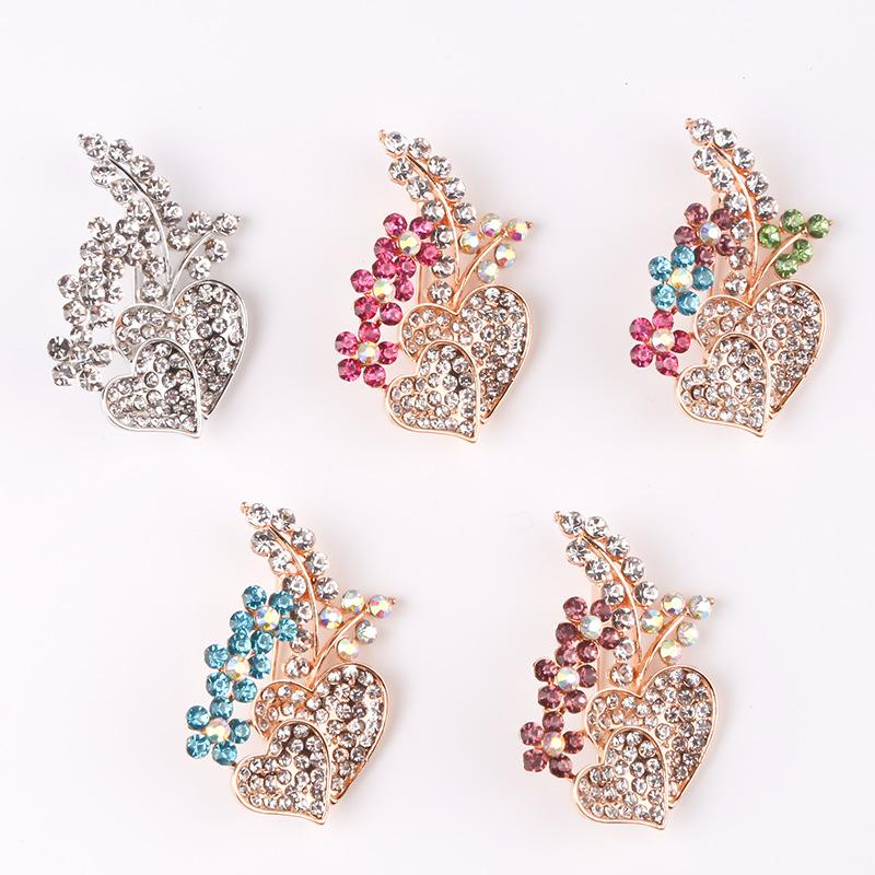 Pins, Brooches Fashion Flower Rhinestone Brooch Korean Temperament Female Hat Scarf Pin High-end Suit Accessories Birthday Gift
Pins, Brooches Fashion Flower Rhinestone Brooch Korean Temperament Female Hat Scarf Pin High-end Suit Accessories Birthday Gift