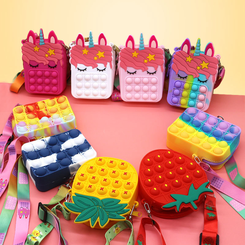 2021 New Fidget Rat Killing Pioneer Press Silicone Bag Pinch Le Lovely Messenger Fashion Press Unicorn Shoulder Bag
2021 New Fidget Rat Killing Pioneer Press Silicone Bag Pinch Le Lovely Messenger Fashion Press Unicorn Shoulder Bag