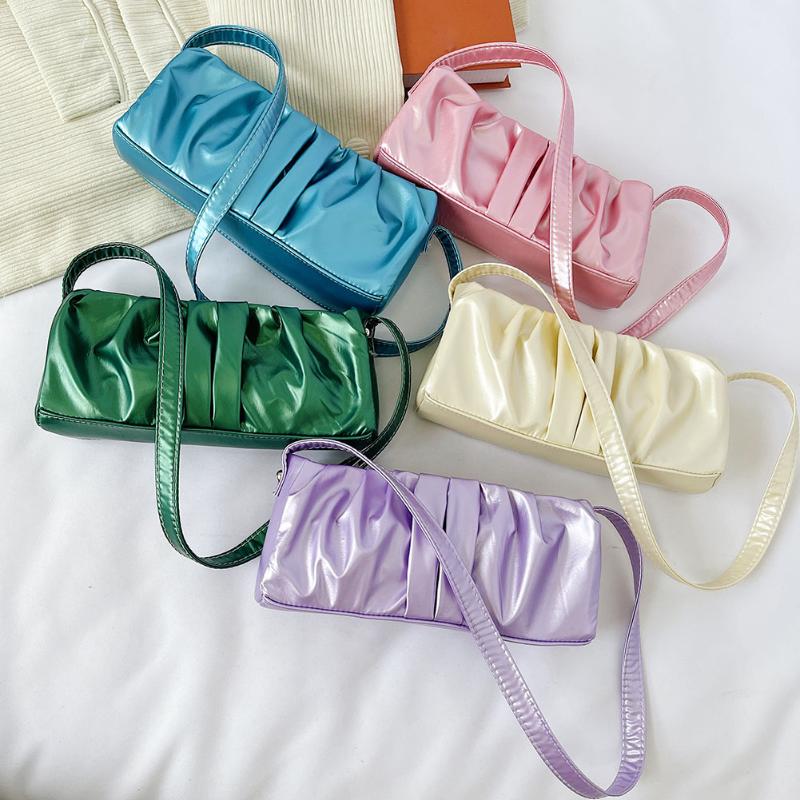 Fashion Women Handbags Pure Color PU Leather Pleated Small Shoulder Underarm Bag Designer Totes Travel Tote Cross Body, Beige
Fashion Women Handbags Pure Color PU Leather Pleated Small Shoulder Underarm Bag Designer Totes Travel Tote Cross Body, Beige