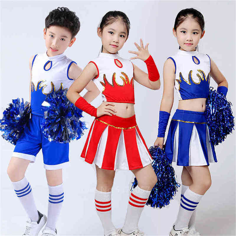 Women dress School Uniforms for Children Cheerleader Suits Girls Rok Carnaval Party Competition Game Stage Performance Dress Set J0630, Girls blue
Women dress School Uniforms for Children Cheerleader Suits Girls Rok Carnaval Party Competition Game Stage Performance Dress Set J0630, Girls blue