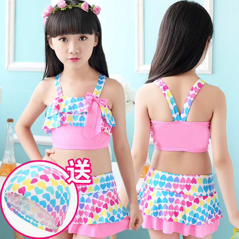 one-piece baby's korean skirt flat angle children's lovely split bikini girl's swimsuit, Black;white
one-piece baby's korean skirt flat angle children's lovely split bikini girl's swimsuit, Black;white