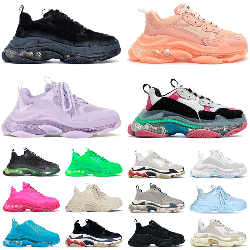 Paris 17FW Men Women Triple S Designer Shoes Authentic Top quality Sneakers Red Black White Sail Fashion Clear Sole Luxury Trainers Bottom Running Outdoor EUR 36-45, C15 pink 36-40
Paris 17FW Men Women Triple S Designer Shoes Authentic Top quality Sneakers Red Black White Sail Fashion Clear Sole Luxury Trainers Bottom Running Outdoor EUR 36-45, C15 pink 36-40