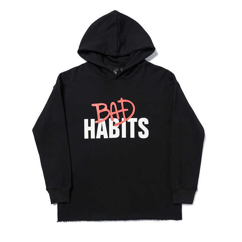 Autumn and winter NAV co branded bad habits dissolves large V letters black and white tide menand womenthin loose hooded sweater tide, White scf 6839
Autumn and winter NAV co branded bad habits dissolves large V letters black and white tide menand womenthin loose hooded sweater tide, White scf 6839