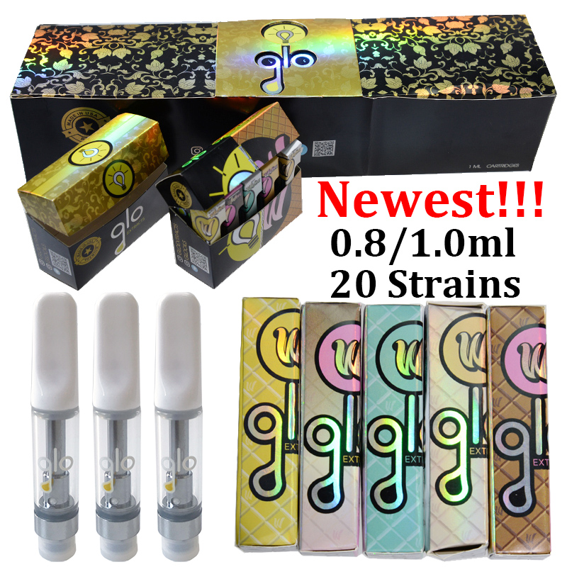 Premium Package Glo Empty Atomizers Vape Cartridges Packaging 0.8ml 1ml Ceramic Carts 510 Thread Glass Tank Thick Oil Dab Wax Vaporizer E Ci
Premium Package Glo Empty Atomizers Vape Cartridges Packaging 0.8ml 1ml Ceramic Carts 510 Thread Glass Tank Thick Oil Dab Wax Vaporizer E Ci
