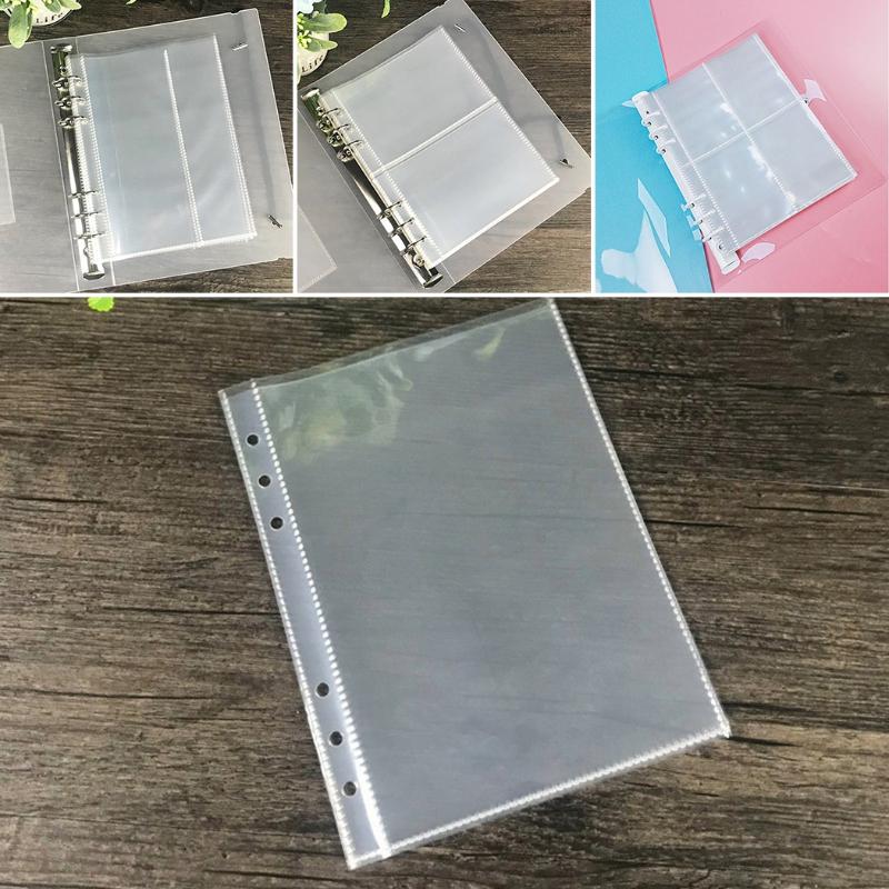 Storage Bags 10 Pcs1/2/4 Grid A5 Convenient Folder Binder Cover Po Refill Internal Card File Bag
Storage Bags 10 Pcs1/2/4 Grid A5 Convenient Folder Binder Cover Po Refill Internal Card File Bag