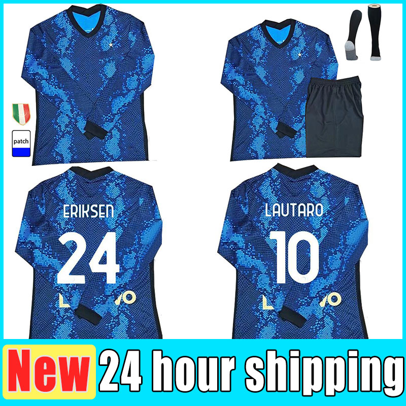 long sleeve 2021 INtER soccer jerseys Dzeko MilAn Calhanoglu BARELLA LAUTARO ERIKSEN ALEXIS 21 22 Perisic Nainggolan football shirts 2022 men kids kit socks thai, Home+patch
long sleeve 2021 INtER soccer jerseys Dzeko MilAn Calhanoglu BARELLA LAUTARO ERIKSEN ALEXIS 21 22 Perisic Nainggolan football shirts 2022 men kids kit socks thai, Home+patch